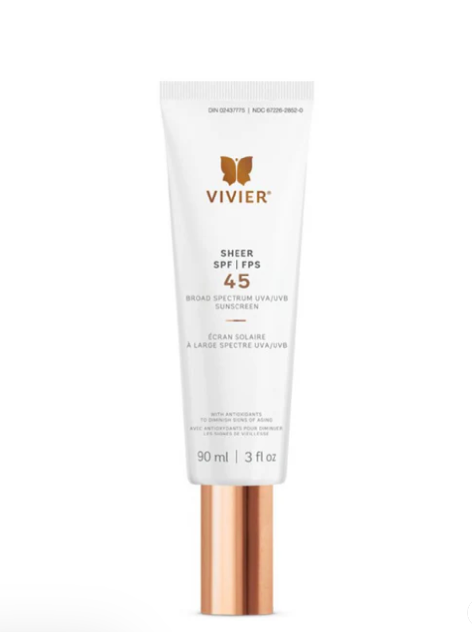 Vivier Sheer Sunscreen SPF 45